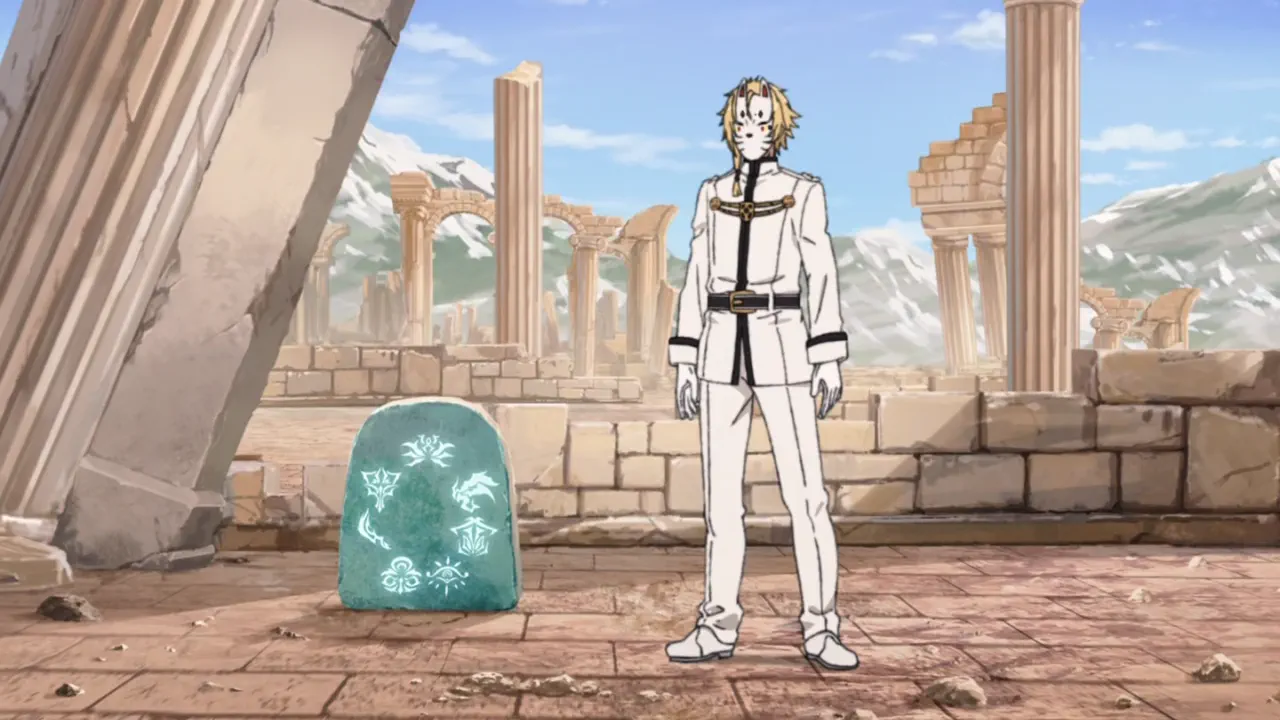 光輝のアルマンフィが現れる